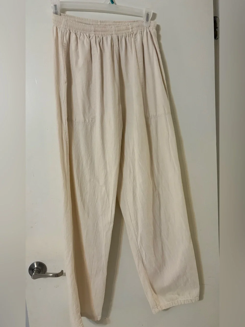 Garras Beach Clothing Size XL Men's Trousers Casual Baggy 100% Cotton w/Elastic